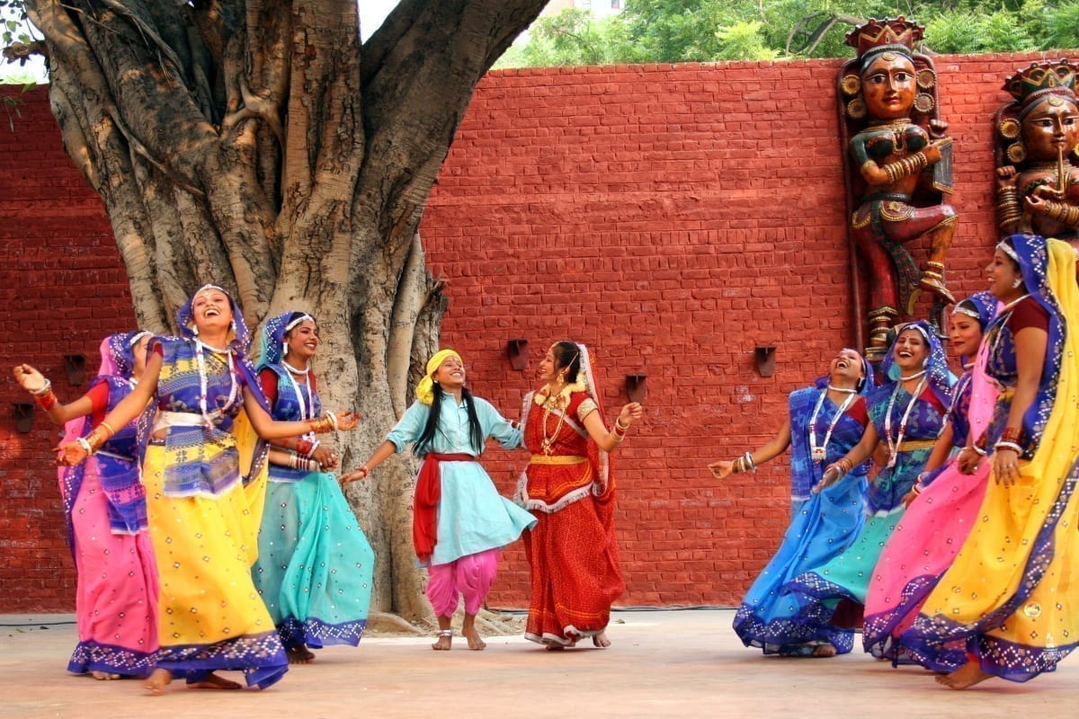 The Jat-Jatin folk dance of Mithila