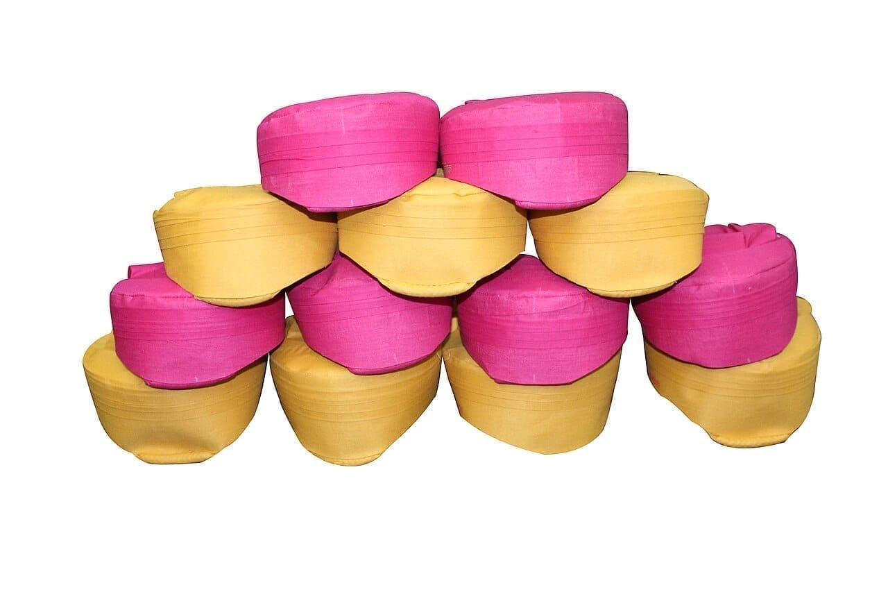 The paag, the traditional Maithil headdress