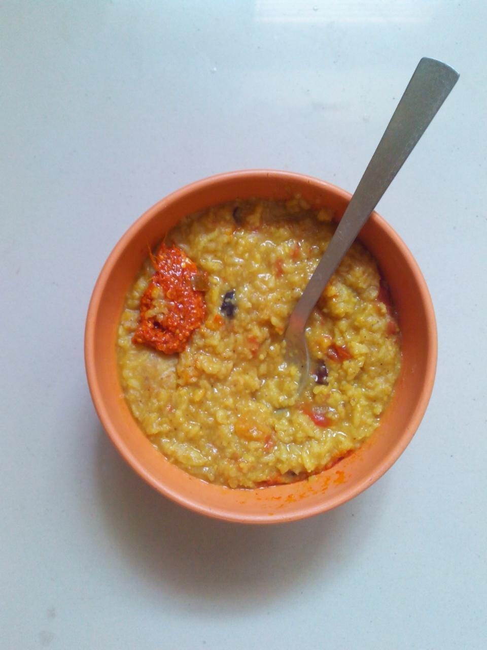 Khichdi, rice cooked with lentils