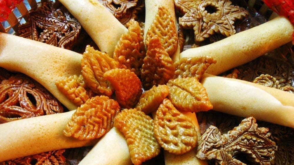 Pittha, rice-flour dumplings