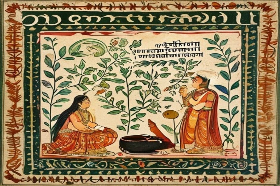 Maithili enters the Eighth Schedule — illustration in the Mithila style