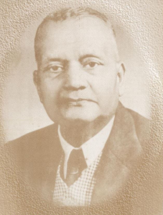 The educationist Amarnath Jha