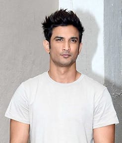 The actor Sushant Singh Rajput