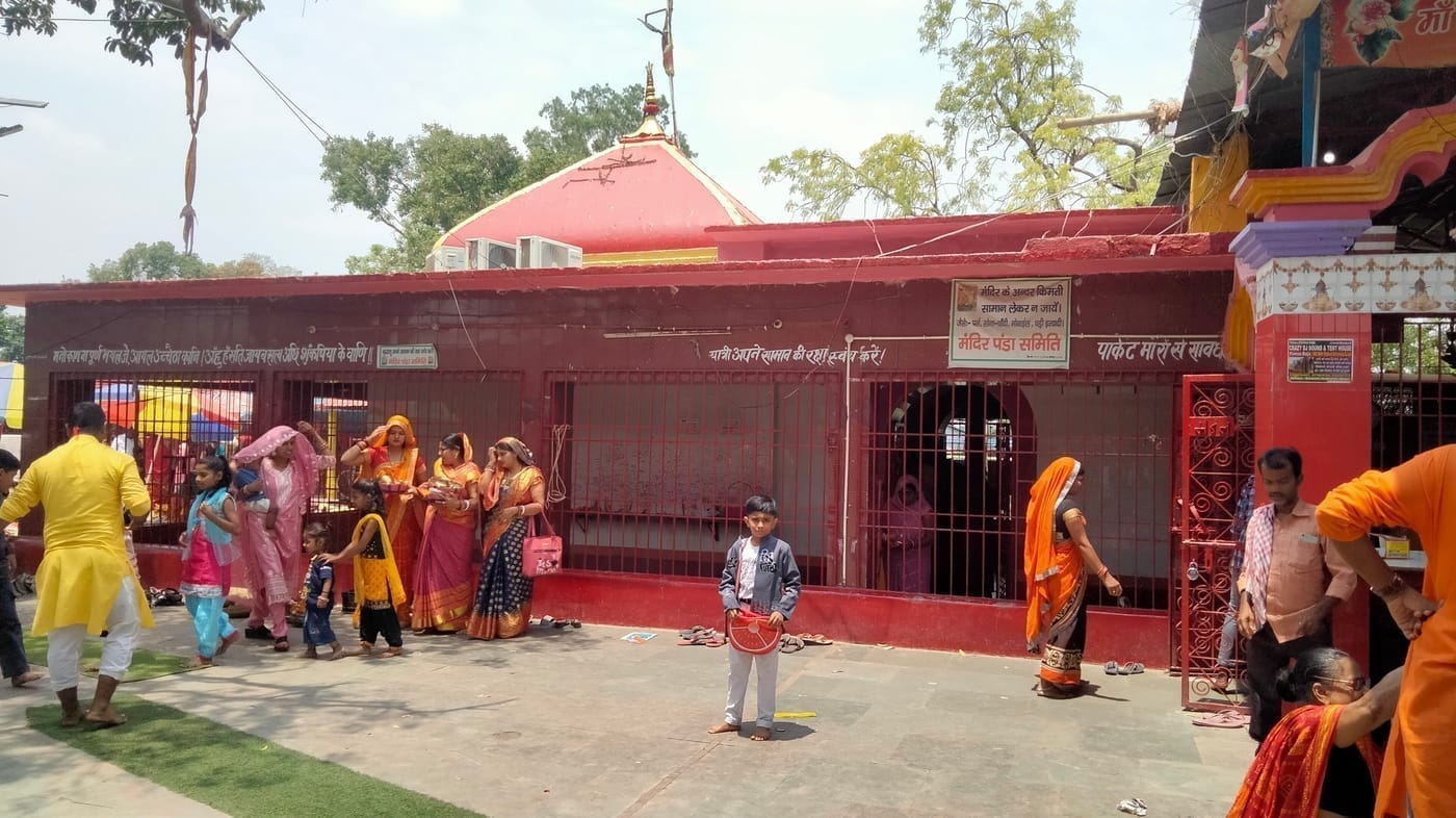 The Uchhaith Bhagwati temple in Madhubani