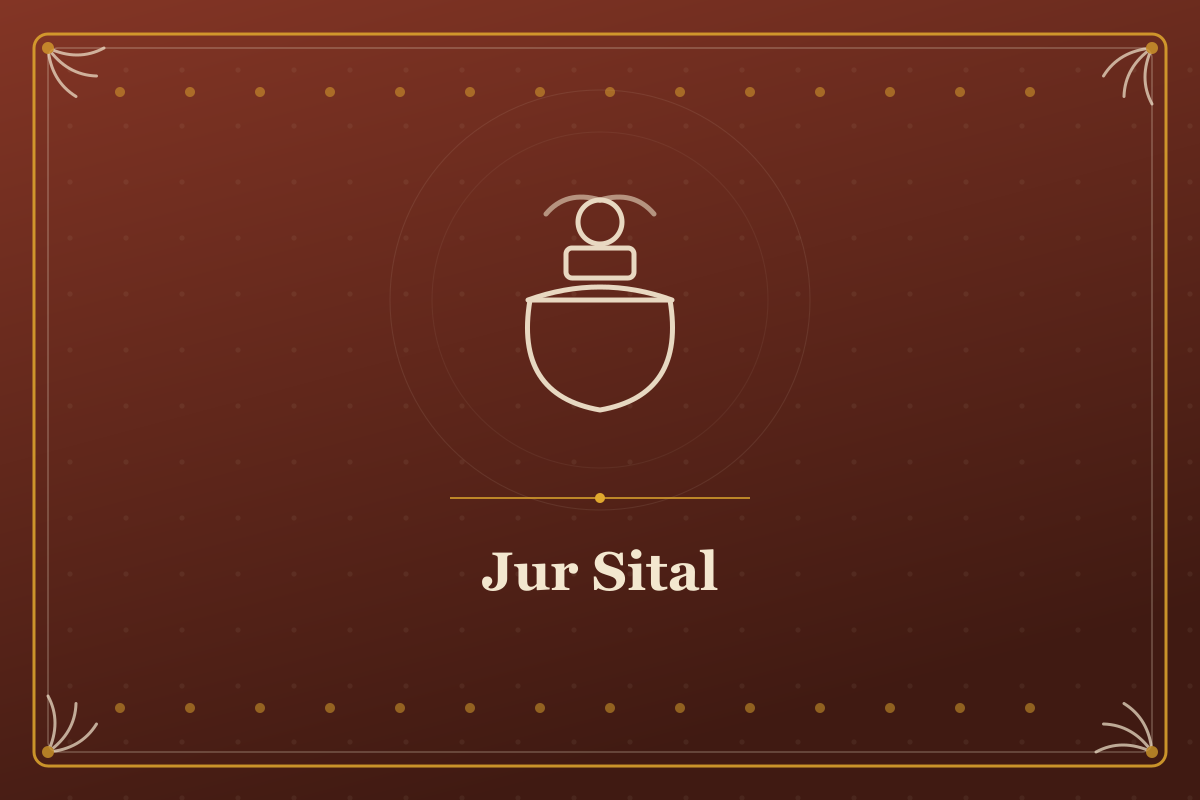 Jur Sital — illustrated cover in the Mithila style