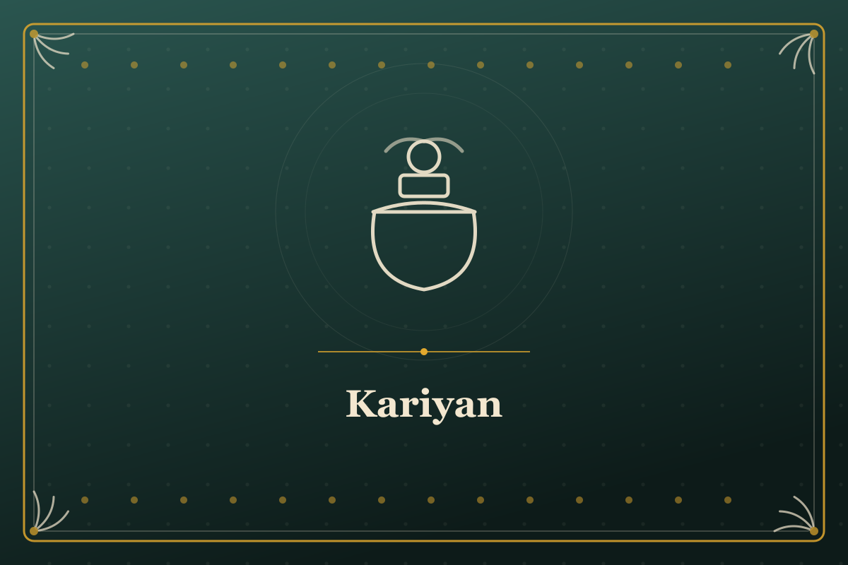 Kariyan — illustrated cover in the Mithila style