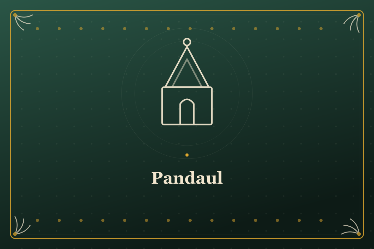 Pandaul — illustrated cover in the Mithila style