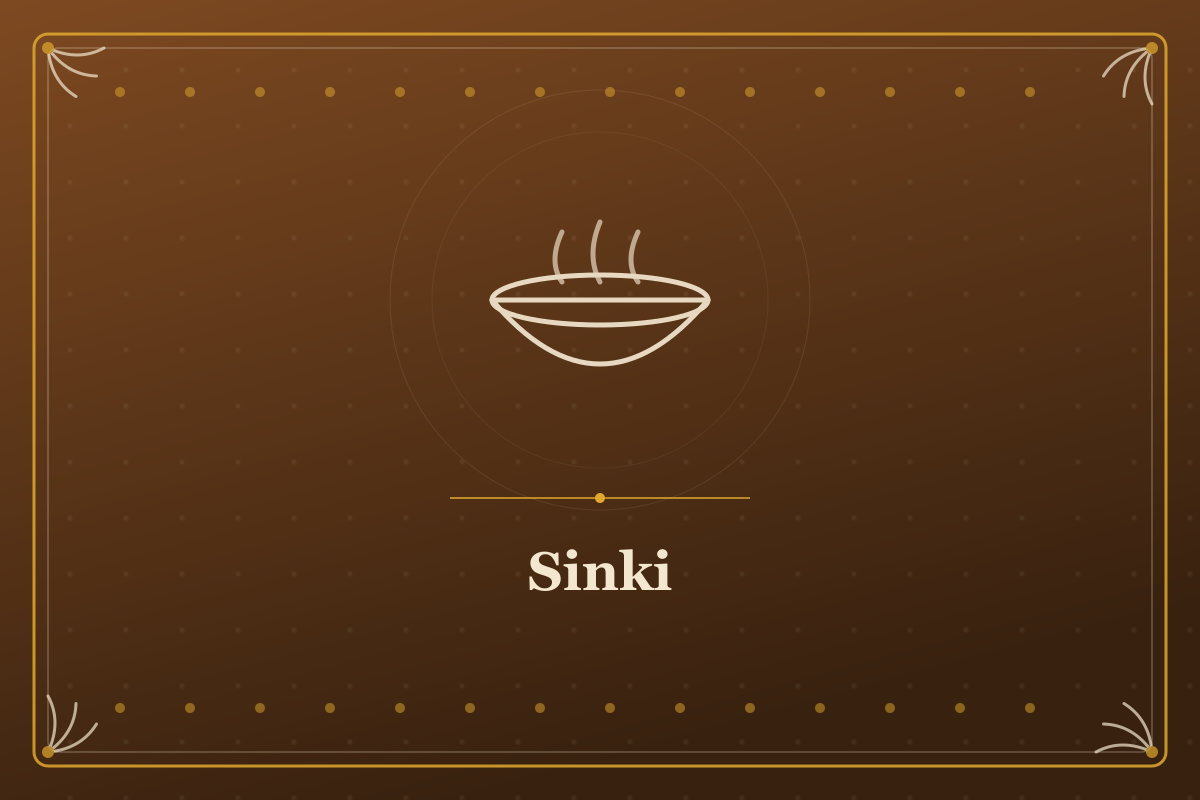 Sinki — illustrated cover in the Mithila style